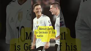 ozil raged for german when the nationalteam win while turkish immigrants for losing soccer [upl. by Pratt340]