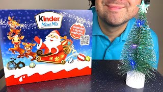 ASMR KINDER CHOCOLATE CHRISTMAS PARTY MUKBANG EATING SOUNDS EATING SHOW [upl. by Apilef]