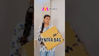 Ye bag aapke grave me bhi aapka sath dega😂Myntra Jute Halfmoon Handbag💖bag myntrafinds myntra [upl. by Nnasor]