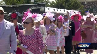 Kentucky Oaks 149 Fashion at the track [upl. by Chapel]