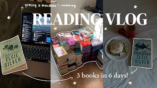 reading 3 books in 1 week 🎧 🎀 💌 weekly reading vlog [upl. by Gebelein167]