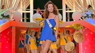 Miss France 1997  Défilé des 44 en Maillot de Bain [upl. by Barnett56]