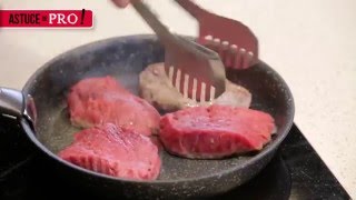 Astuce de Pro  Cuisson et détente dun steak [upl. by Gervais295]