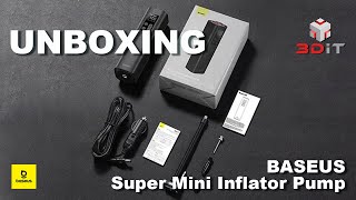 Baseus Super Mini Inflator Pump [upl. by Eedebez568]