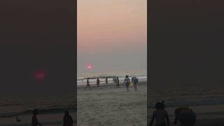 Sunset view from Mandrem Beach Goa sunset [upl. by Adnarim183]