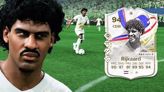 FULLY UPGRADED 94 GREATS OF THE GAME ICON RIJKAARD PLAYER REVIEW  EA FC 24 ULTIMATE TEAM [upl. by Omrellig]