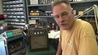 How to repair kalamazoo Model 2 Tube guitar amp Noise Hum by Dlab [upl. by Faydra114]