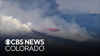 Live Coverage Colorado wildfire burning in Larimer County grows quickly evacuations in place [upl. by Lleryd383]