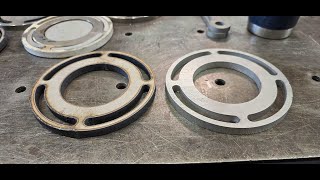 Waterjet Vs Plasma 375quot T 316 [upl. by Nnylyaj]