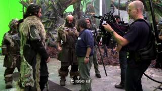 O Hobbit A Desolação de Smaug  Diário de Produção 12 [upl. by Assenej344]