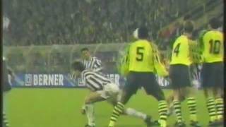 Borussia Dortmund  Juventus 12 18041995 Ritorno Semifinale Coppa Uefa [upl. by Allecsirp]