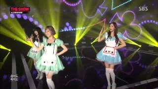 K POP Orange Caramel Magic Girl  Catallena LIVE 20140416 [upl. by Ykcor]