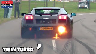 Modified Cars leaving Car Show  1250HP Gallardo Skyline 1000HP Turbo S Supra RS3 [upl. by Pack]