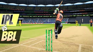 Can the BEST IPL Team Defeat The BEST BBL Team In Cricket 24 [upl. by Thornie]