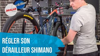 Tuto VTT  Régler son dérailleur arrière Shimano 11 ou 12 vitesses [upl. by Acsehcnarf]