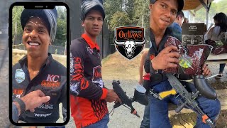 Tarde de Paintball com os Astros do Kansas City 🔫🤣 Só Resenha e Risada [upl. by Leidba]