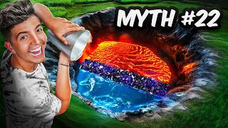 Busting Minecraft Myths In Real Life [upl. by Anual]