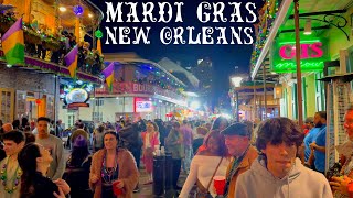 New Orleans Mardi Gras 2024 This was absolutely INSANE [upl. by Evette]