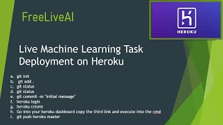 Live  Student Performance Dataset Deployment  Heroku  using Heroku CLI Commands  Kaggle Dataset [upl. by Hilario]