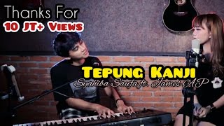 AKU RA MUNDUR TEPUNG KANJI Syahiba Saufa ft James AP Official Music Video [upl. by Ashlan]