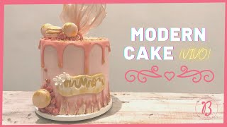 Cómo Realizar Una “Torta Moderna” ❤️🍰 En Vivo [upl. by Nance]