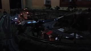 TRAIN MINIATUR 1 Argo Parahyangan berjalan langsung di stasiun Cilame skala HO Scale 187 [upl. by Halverson]