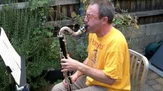 Prelude from Bach Cello Suite No 3  So you want to be a Bass Clarinet player [upl. by Hummel]