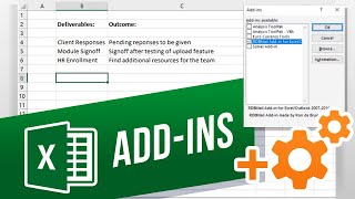 How To Fix The Disappearing Addin Ribbon Menu Bar In Excel [upl. by Llertnac]