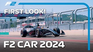 FIRST LOOK Formula 2s New 2024 Car  Varano Shakedown [upl. by Llennoj]