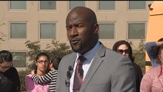 RAW VIDEO teachers staff hold press conference after Goodyear charter school closes [upl. by Pincas]