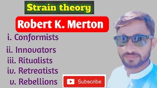 Strain theory  in Urdu Hindi Anomie theory  Social Structural theory  Roberts theory [upl. by Huber716]