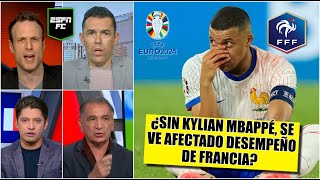 SIN MBAPPÉ Francia pierde mucho potencial y corre mucho riesgo de caer vs Países Bajos  ESPN FC [upl. by Vivien]