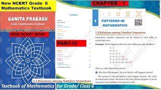 Class 6 Maths  Chapter 1  Patterns in Mathematics  Part  4  GANITA PRAKASH  New NCERT [upl. by Gerdy]