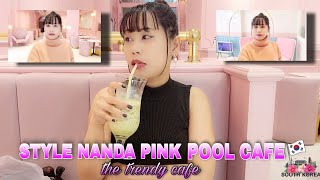 STYLE NANDA PINK POOL CAFE  THE TRENDY CAFE [upl. by Imelida]