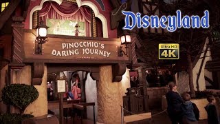 Pinocchios Daring Journey Disneyland full QueueExit music 1983present [upl. by Timoteo]