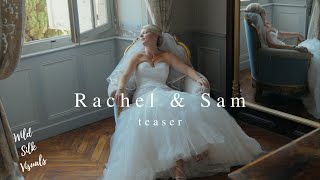 Chateau de Paraza wedding in a 17th century castle in France  Rachel amp Sam wedding film teaser [upl. by Sacken]