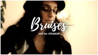 Bruises  Train feat Ashley Monroe  Miriam Spranger acoustic guitalele coverinterpretation [upl. by Ecnarrat]