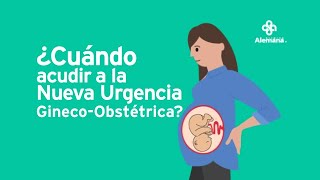 ¿Cuándo acudir a la Nueva Urgencia GinecoObstétrica  Clínica Alemana [upl. by Fasto]