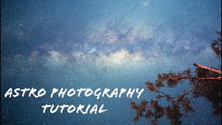 Astro Photography Tutorial using Nikon Z50 and Z6 [upl. by Choo]