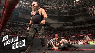 Superstars who broke the ring WWE Top 10 [upl. by Adon23]