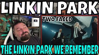 LINKIN PARK  TWO FACE  OLDSKULENERD REACTION [upl. by Ahsekat]