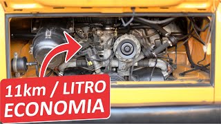 ADAPTAÇÃO QUE MELHORA O MOTOR DA KOMBI  Reforma da Kombi em casa [upl. by Abbey]