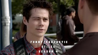 Stiles Stilinski FunnySarcastic Moments S4  HDLOGOLESS [upl. by Rora]