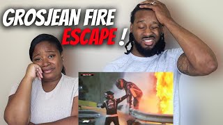 HOW DID HE SURVIVE❓❗  American Motorsport Fans React to Grosjeans Insane Fireball Crash  Formula1 [upl. by Akirdna]