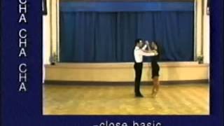 Chacha dance steps 02 Close basic [upl. by Odnomra]