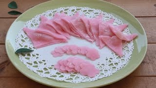 How to make Nama Yatsuhashi 生八ツ橋 レシピ なんちゃって生八ツ橋 [upl. by Esorylime]