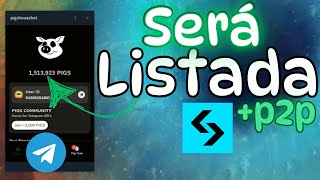 AIRDROP DA PIGS no TELEGRAM TOKEN SERÁ LISTADO E FECHA GRANDE PARCERIA e terá P2P [upl. by Aleece57]