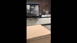 SCM  Morbidelli quotN 100 S15 CRquot CNC Router with Rake System  Flat Table 2019 [upl. by Chan]