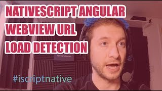 NativeScript WebView URL Load Detection [upl. by Edelman]