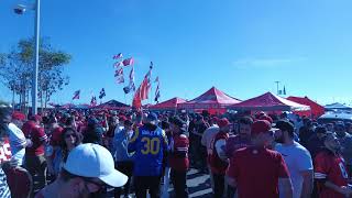 49ers take over Sofi Stadium is 9ers Airbnb [upl. by Esinwahs]